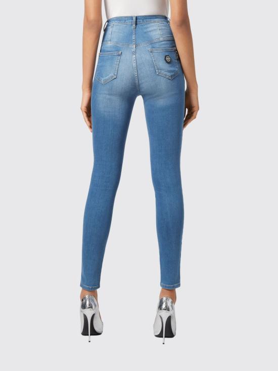 26SS 필립 플레인 데님 팬츠 PAACWDT1918PDE004N 07am Denim - PHILIPP PLEIN