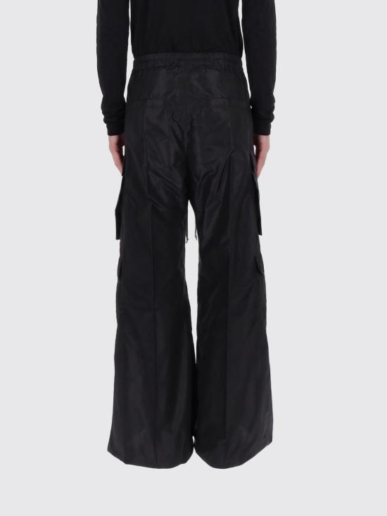 26SS 릭 오웬스 팬츠 RR01F2339STF 09 Black - RICK OWENS