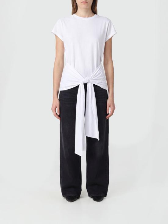 26FW 토템 반팔 티셔츠 263WRT0755FB0419 047 White