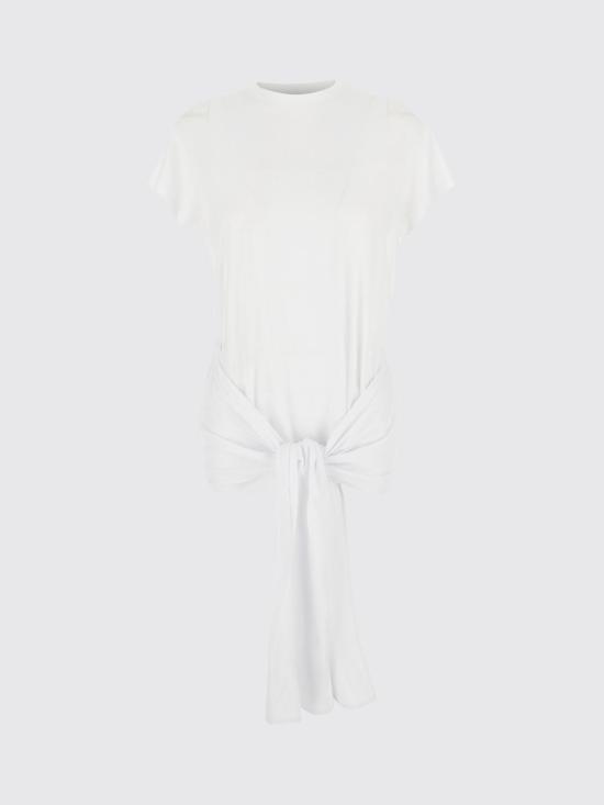 26FW 토템 반팔 티셔츠 263WRT0755FB0419 047 White - TOTEME