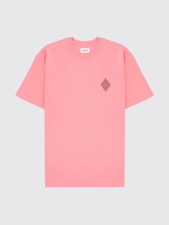 26SS 아미시 반팔 티셔츠 AMX034CR570569 C0110 Pink - AMISH