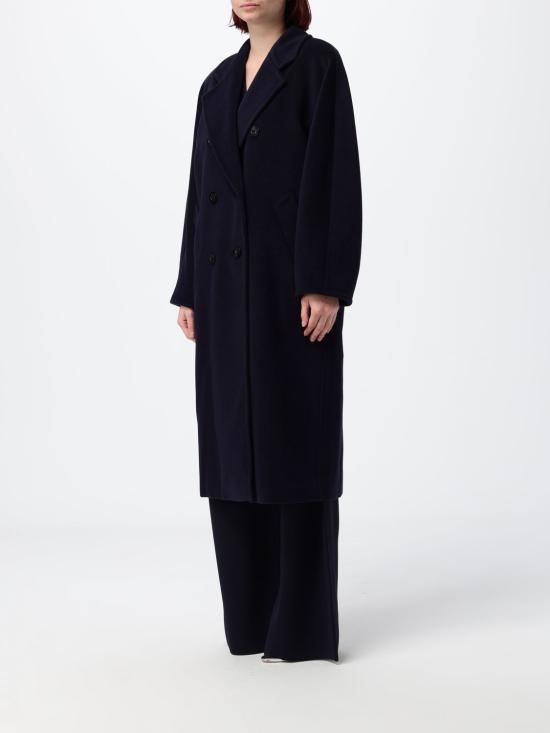 26FW 막스마라 코트 2621018010600 005 Navy - MAX MARA