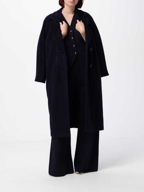 26FW 막스마라 코트 2621018010600 005 Navy - MAX MARA