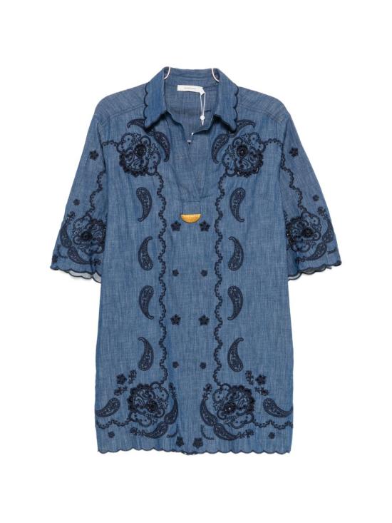 26FW 짐머만 숏 원피스 8359DSS261 RWBLU NAVY