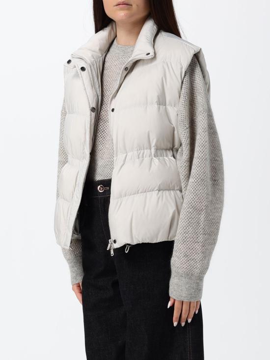 26FW 브루넬로 쿠치넬리 베스트 MD5987612P C3671 Grey - BRUNELLO CUCINELLI