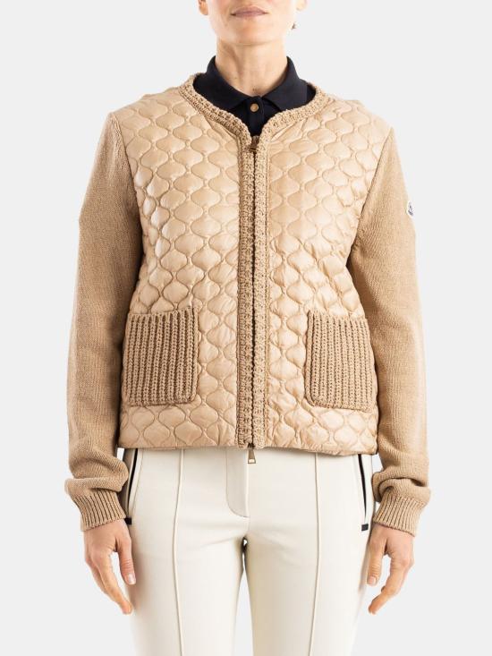 26SS 몽클레어 스웨터 L10939B00036M5670 22B Camel