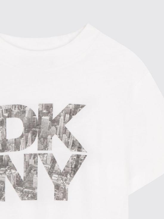 26SS [키즈] 디케이엔와이 티셔츠 D62543 10P White - DKNY