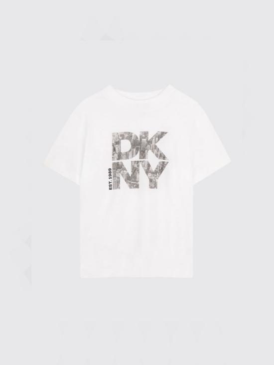 26SS [키즈] 디케이엔와이 티셔츠 D62543 10P White