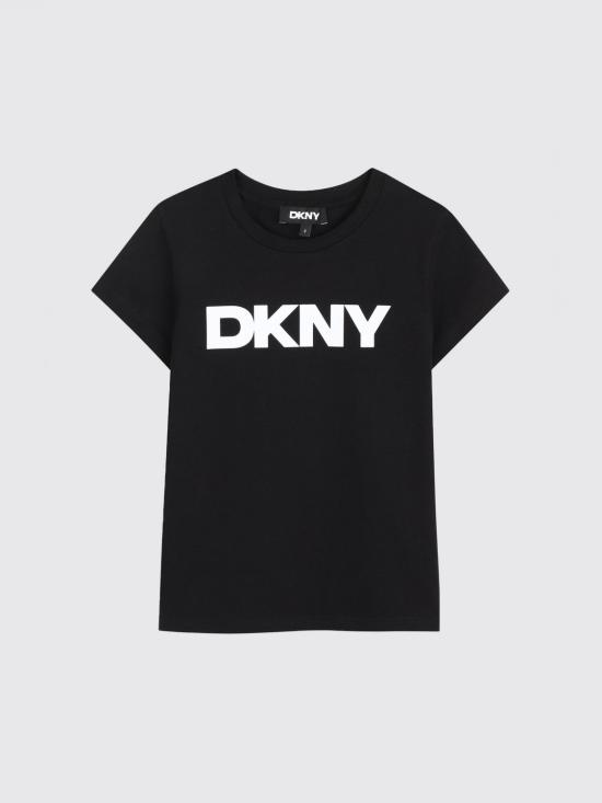 26SS [키즈] 디케이엔와이 티셔츠 D62617 09B Black