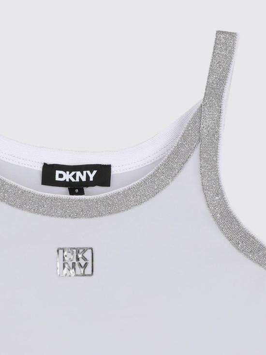 26SS [키즈] 디케이엔와이 탑 D62613 10P White - DKNY