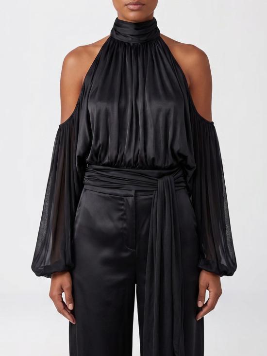 26SS 쥬세페 디 모라비토 블라우스 06PSTO38816301 99 Black