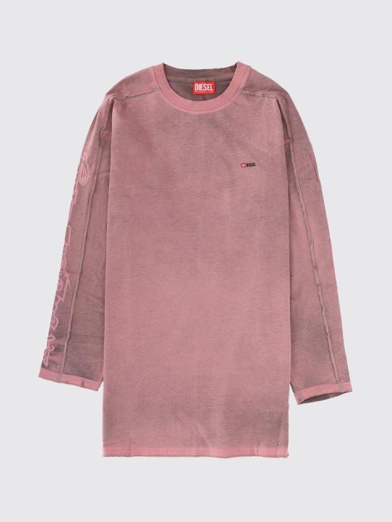 26SS 디젤 롱 원피스 A200780BMCC3 3LA Pink - DIESEL