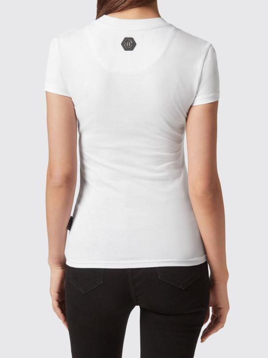 26SS 필립 플레인 반팔 티셔츠 FACCWTK2910PJY002N 01 White - PHILIPP PLEIN