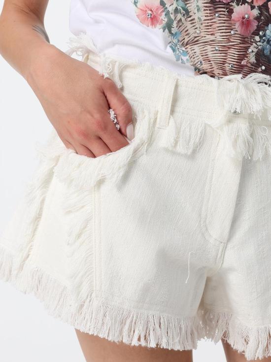26SS 엠에스지엠 숏팬츠 4042MDB03267308 OFF WHITE Natural - MSGM