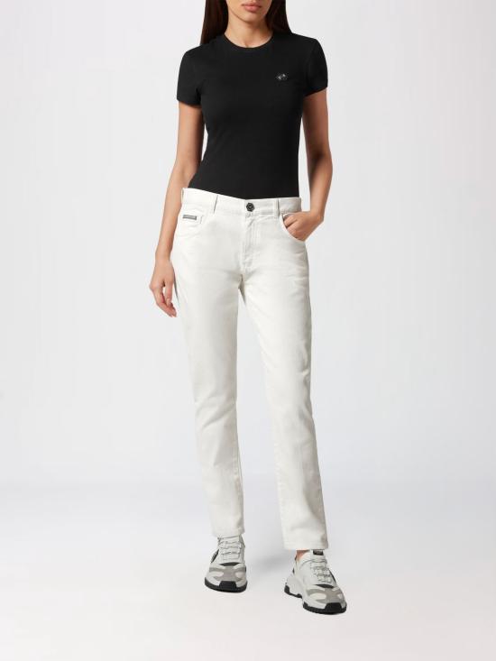 26SS 필립 플레인 데님 팬츠 FACCWDT2382PDE004N 01SI White - PHILIPP PLEIN