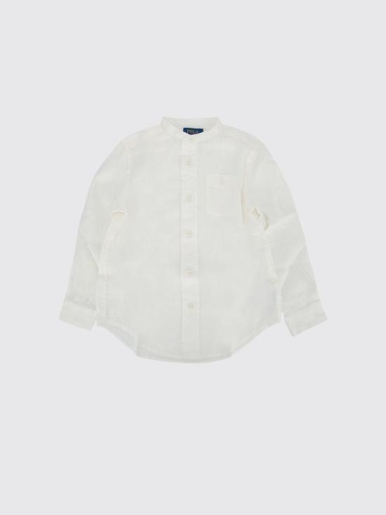 26SS [키즈] 폴로 랄프로렌 셔츠 322964592 501 White