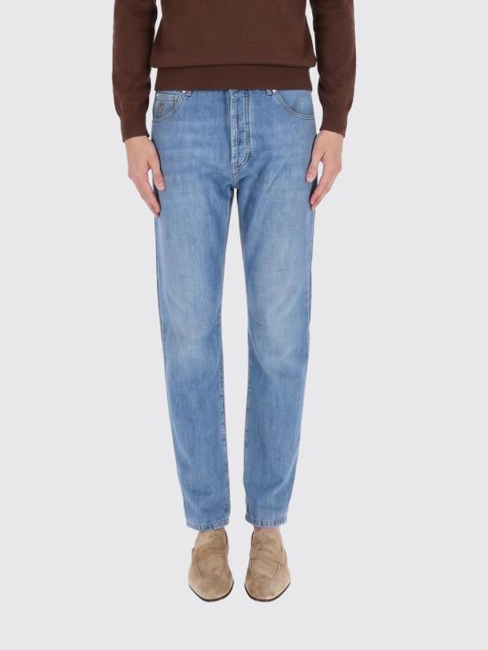 26SS 브루넬로 쿠치넬리 데님 팬츠 M0Z37X1290 C1470 Navy