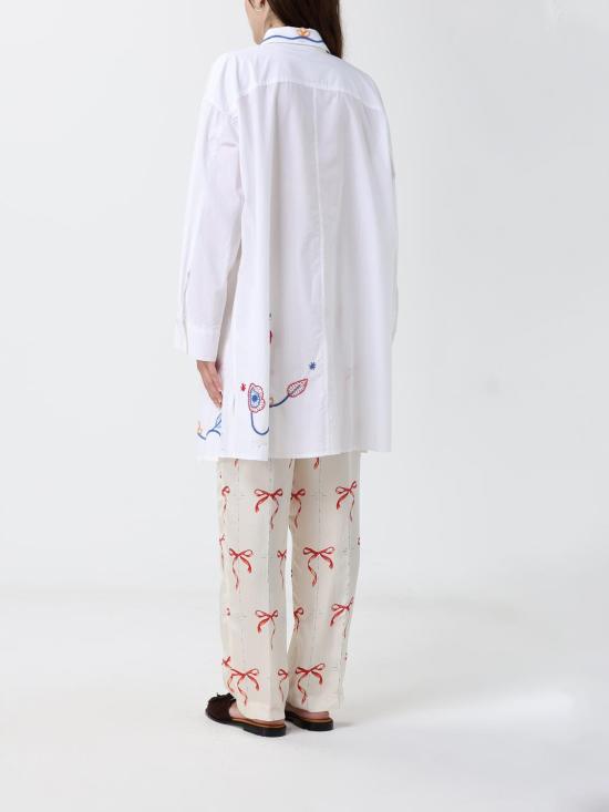 26SS 포르테포르테 롱 원피스 14849MYDRESS 20 White - FORTE FORTE