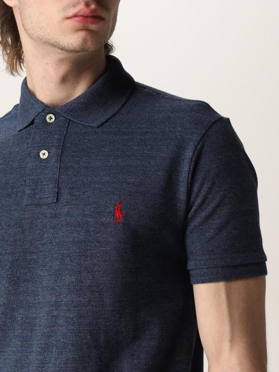 25FW 폴로 랄프로렌 클래식 플리스 후드 집업 710548797 012 Denim - POLO RALPH LAUREN
