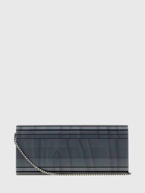 26FW 지미추 클러치/파우치 SWEETIEUUP GREMOT Grey - JIMMY CHOO