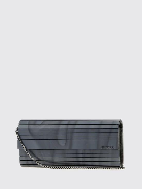 26FW 지미추 클러치/파우치 SWEETIEUUP GREMOT Grey - JIMMY CHOO