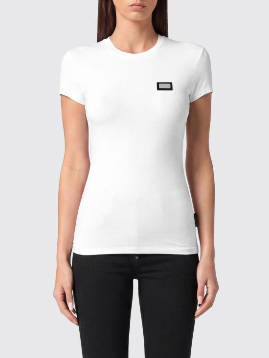 26SS 필립 플레인 반팔 티셔츠 UADCWTK3554PTE003N 01 White
