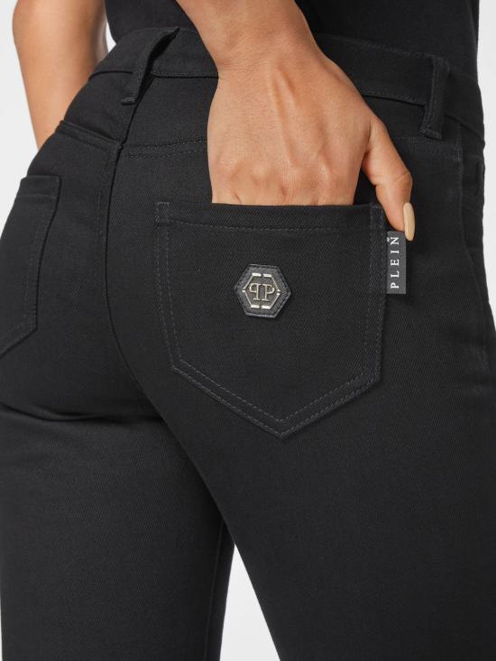 26SS 필립 플레인 데님 팬츠 FABCWDT2141PDE004N 15GD Black - PHILIPP PLEIN