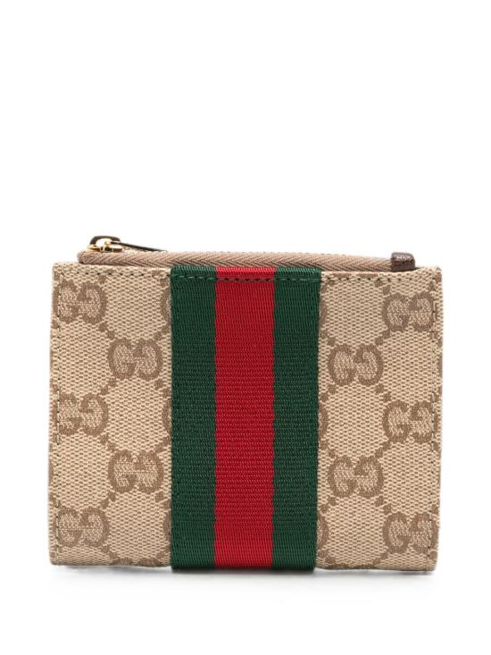 26FW 구찌 웹 스몰 사이즈 지갑 876045 FAF8R8547 BEIGE