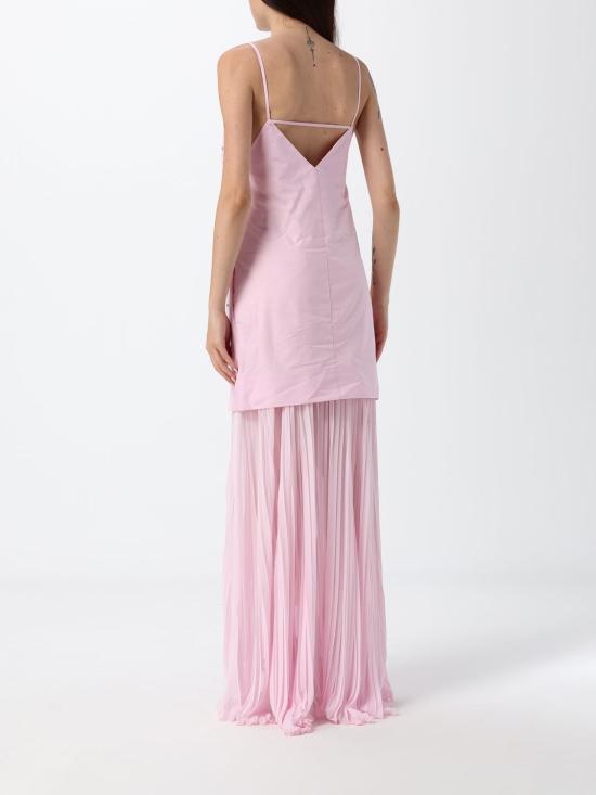 26SS 엠에스지엠 롱 원피스 4042MDA26PX267112 Pink - MSGM