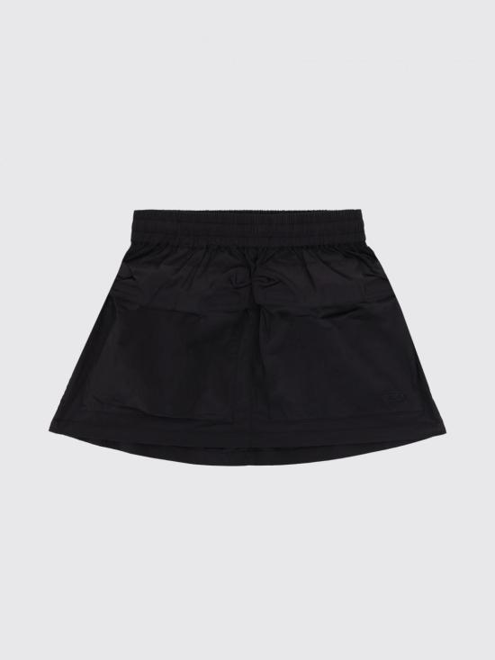 26SS 디젤 크링클드 미니 스커트 A168180AKAD 9XX Black - DIESEL