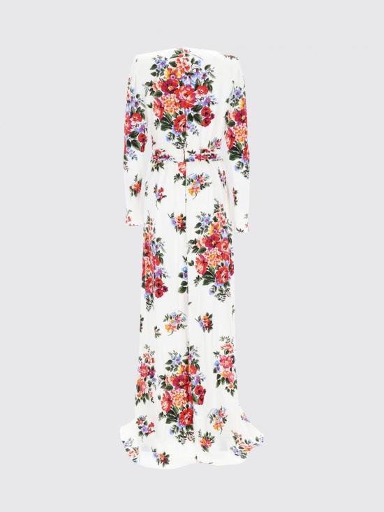 26SS 돌체앤가바나 롱 원피스 F610LTFSA8P HA5ZO White - DOLCE & GABBANA
