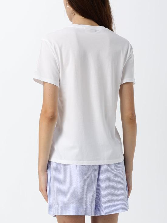 26SS 세인트바쓰 반팔 티셔츠 EMI0001 08534L Pearl - MC2 SAINT BARTH