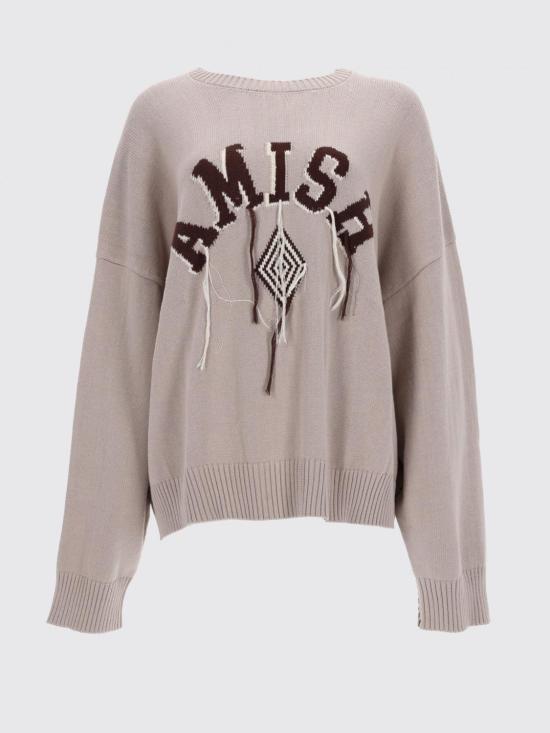26SS 아미시 스웨터 AMX212CS06XXXX C0687 Beige - AMISH