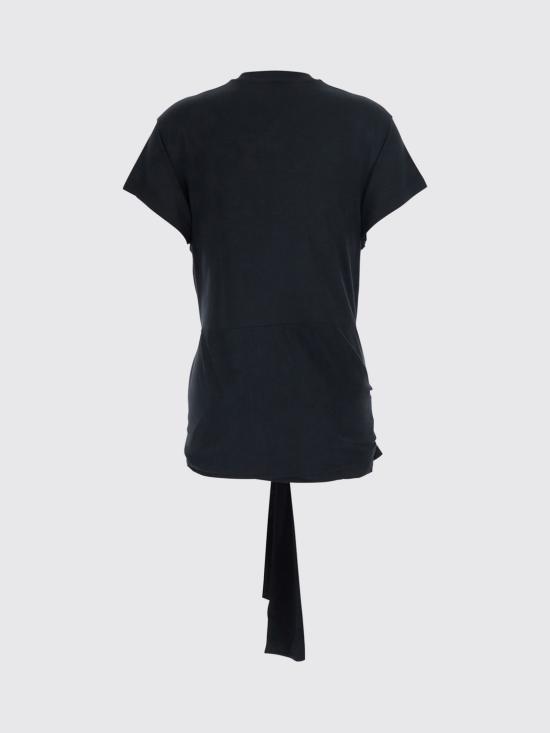 26FW 토템 반팔 티셔츠 263WRT0755FB0419 001 Black - TOTEME