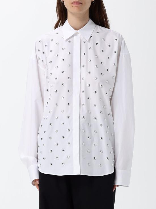 26SS 엠에스지엠 셔츠 4042MDE05X267112 White