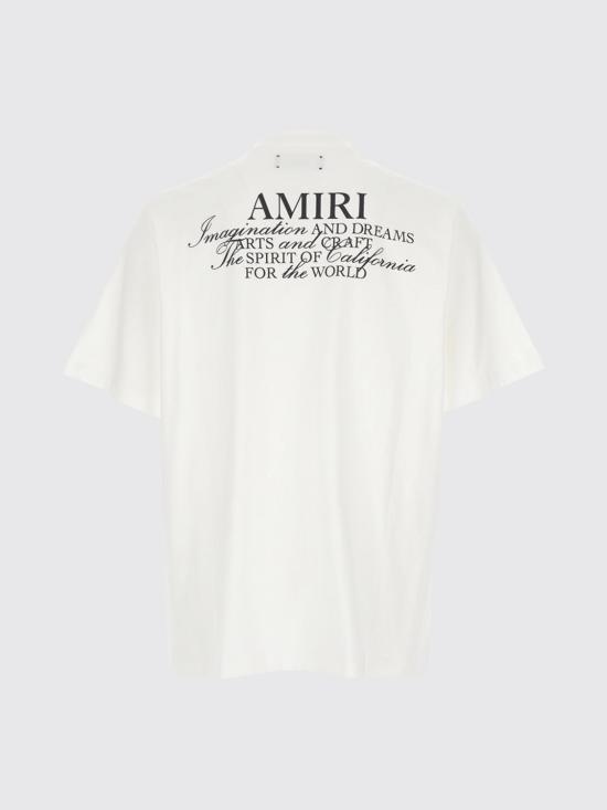 26FW 아미리 반팔 티셔츠 AMJYTE1198 127 White - AMIRI