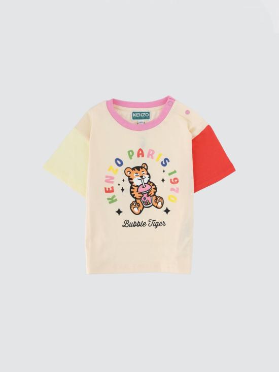 26SS [키즈] 겐조 티셔츠 K61815 208 Beige