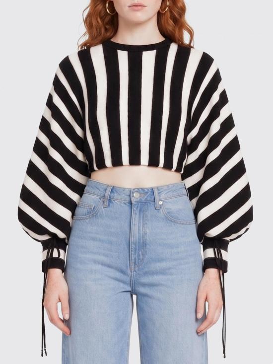 26SS 짐머만 스웨터 7321TC261 BKCRSTR Black