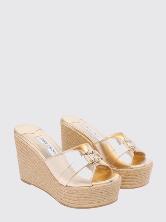 26FW 지미추 힐/펌프스 LEDAWEDGE100MJH Gold - JIMMY CHOO