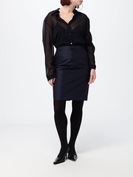 26FW 구찌 블라우스 875482ZAPE4 1000 Black - GUCCI