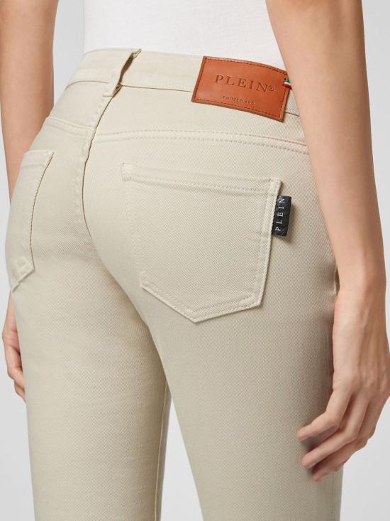  필립 플레인 데님 팬츠 FAACWDT1685PDE004N 06BT Beige - PHILIPP PLEIN