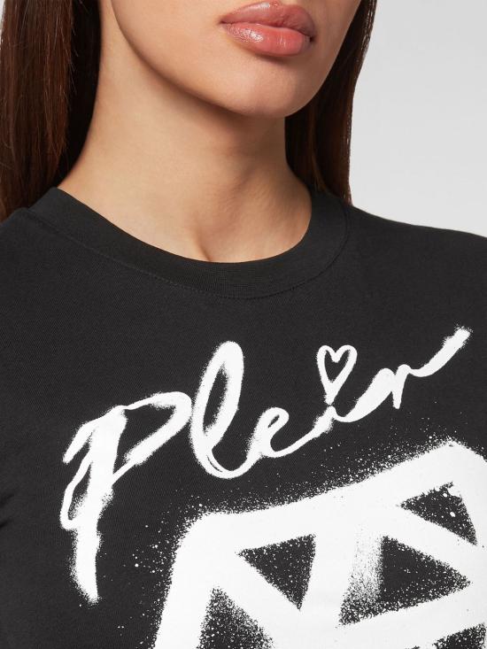 25FW 필립 플레인 반팔 티셔츠 FACCWTK2910PJY002N 02 Black - PHILIPP PLEIN