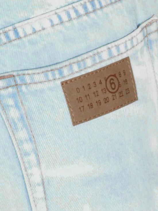26SS MM6 메종마르지엘라 데님 팬츠 S62LB0216M30055 966 Blue - MM6 MAISON MARGIELA