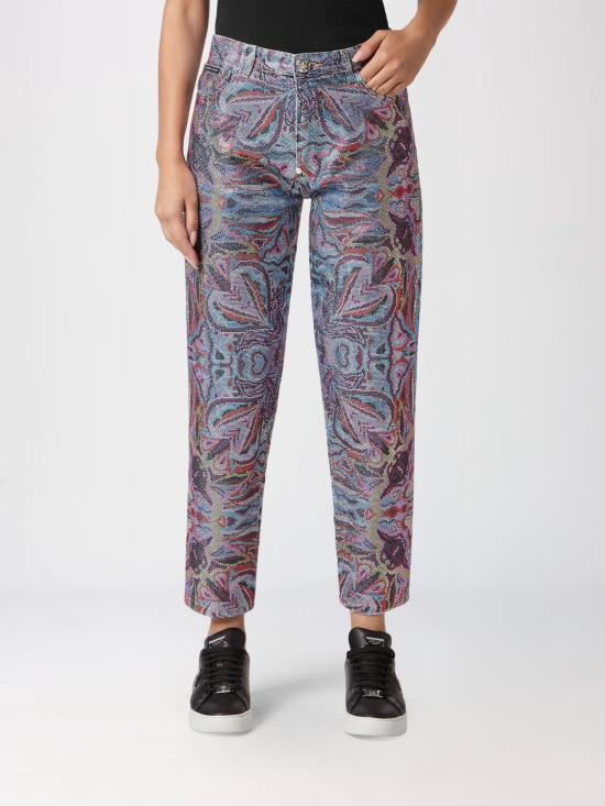 25FW 필립 플레인 스트레이트 팬츠 SADCWDT2495PDE004N 07IX Multicolor