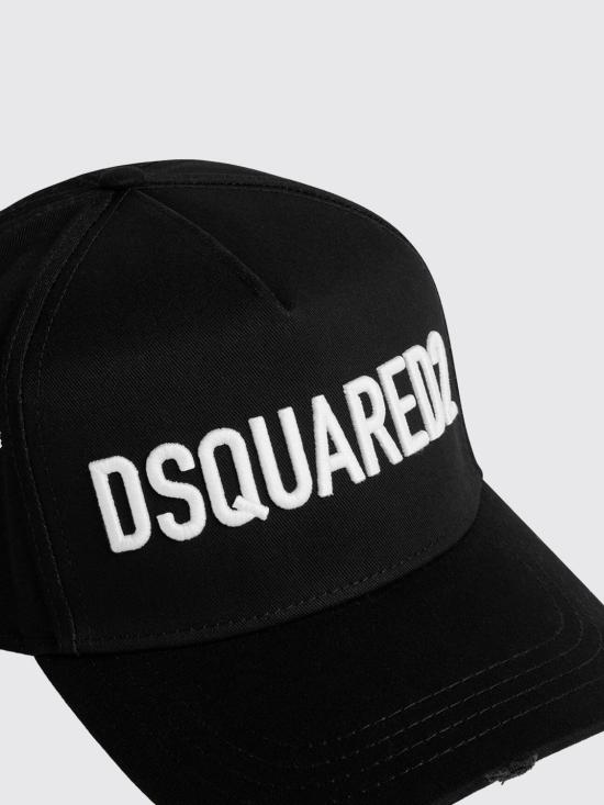 26SS 디스퀘어드2 모자 BCM066005C00001 M436 Black - DSQUARED2