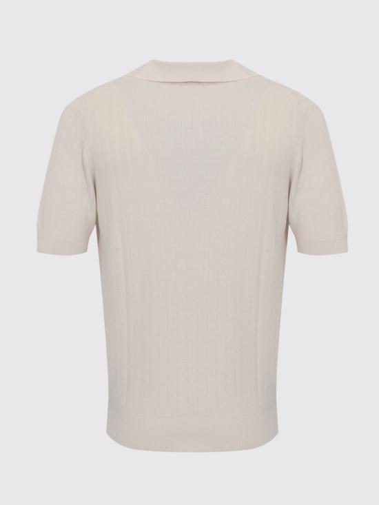 26SS 페델리 폴로 티셔츠 MU0D5857 0130 Ivory - FEDELI
