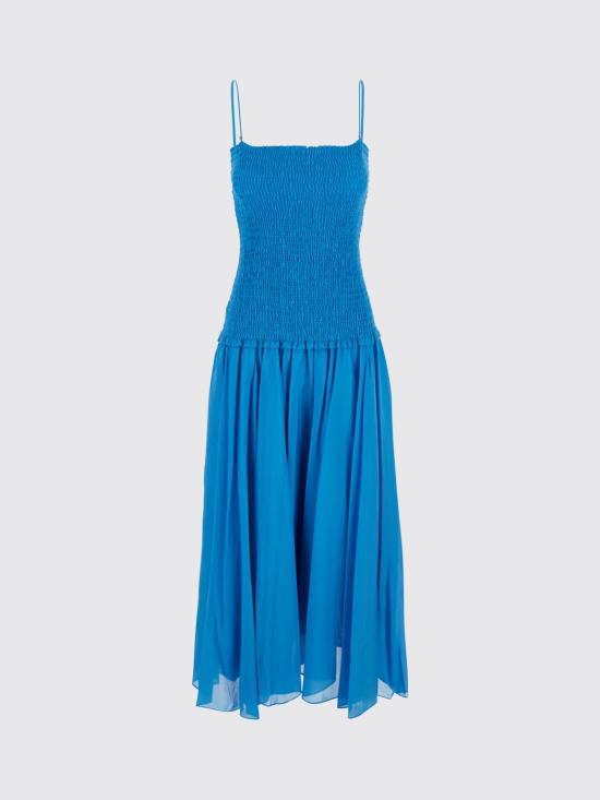 26FW 토리버치 롱 원피스 183434 404 Blue - TORY BURCH