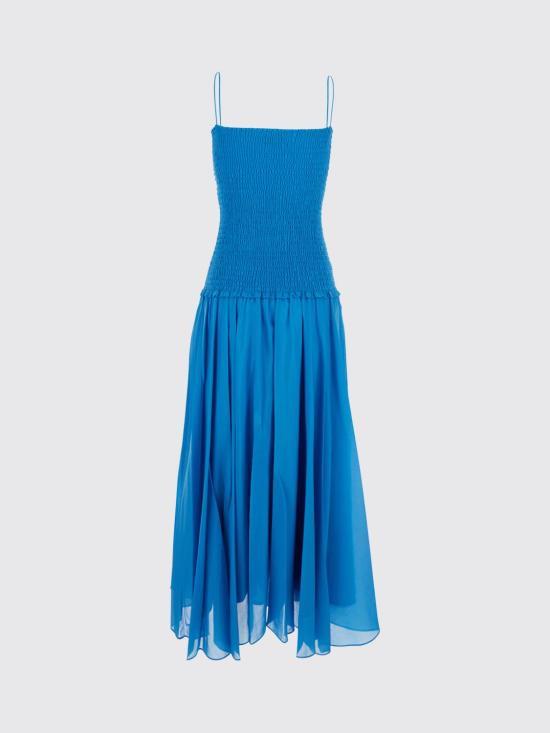 26FW 토리버치 롱 원피스 183434 404 Blue - TORY BURCH