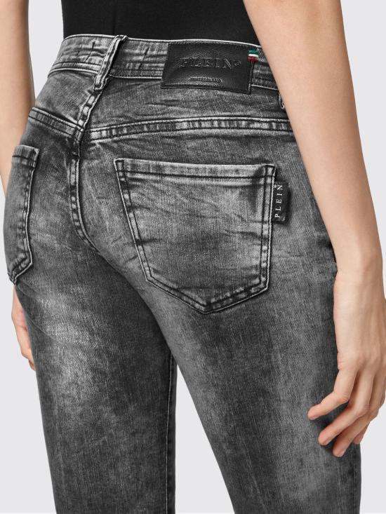  필립 플레인 데님 팬츠 FAACWDT1685PDE004N 10PW Grey - PHILIPP PLEIN