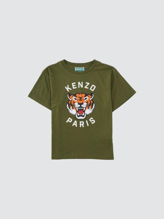 26SS [키즈] 겐조 티셔츠 K61676 64B Green